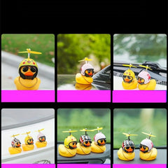 Bicycle Car Wind Duck Pendant Decoration