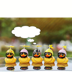 Bicycle Car Wind Duck Pendant Decoration