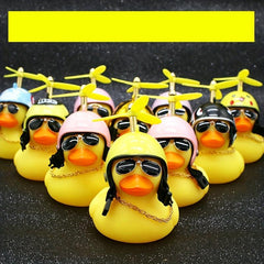 Bicycle Car Wind Duck Pendant Decoration