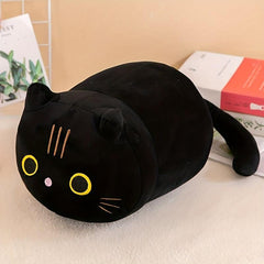 Adorable Pink Cat Plush Toy Pillow for Kids