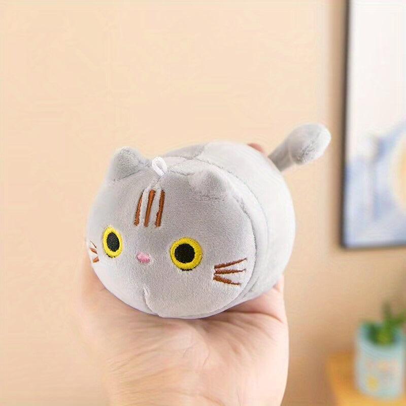 Adorable Pink Cat Plush Toy Pillow for Kids