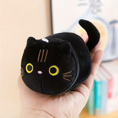 Adorable Pink Cat Plush Toy Pillow for Kids