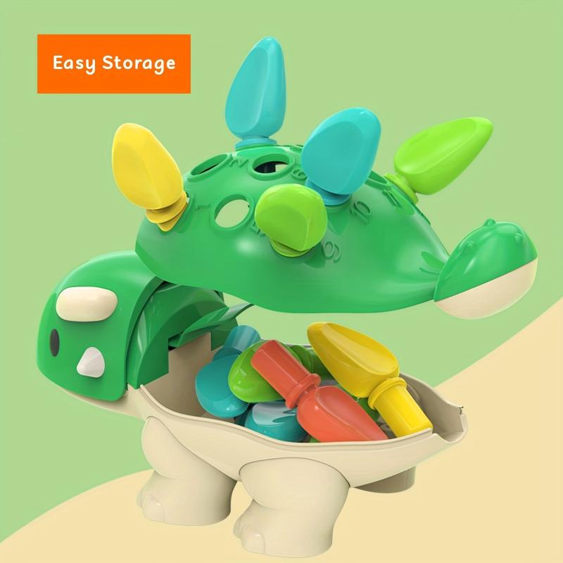 Montessori Dinosaur Toys 6-18 Months Baby Sensory Development Games