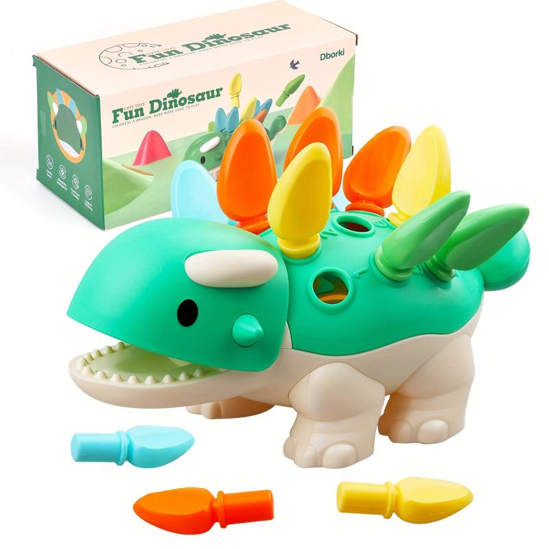 Montessori Dinosaur Toys 6-18 Months Baby Sensory Development Games