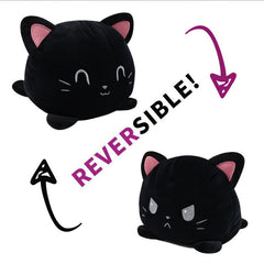 Flip Cat Doll Face changing Cat Doll Double sided Reverse Doll
