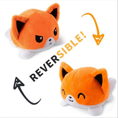Flip Cat Doll Face changing Cat Doll Double sided Reverse Doll
