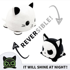 Flip Cat Doll Face changing Cat Doll Double sided Reverse Doll