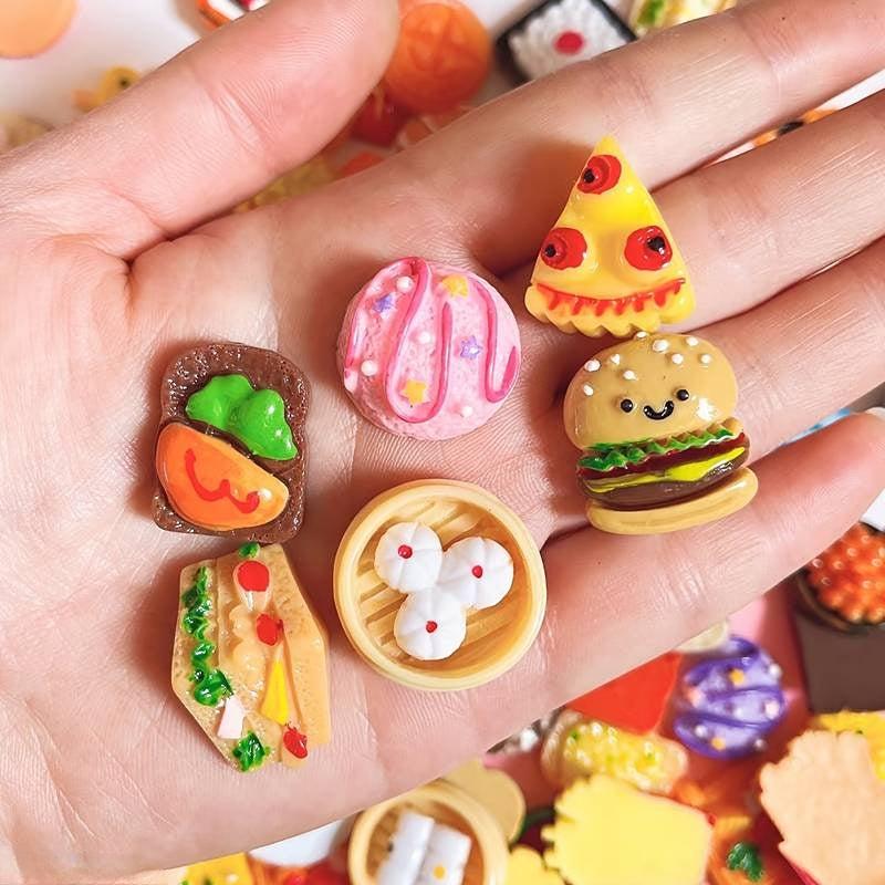 Resin Candy Cakes Dessert Fruit Ornament DIY Craft Supplies