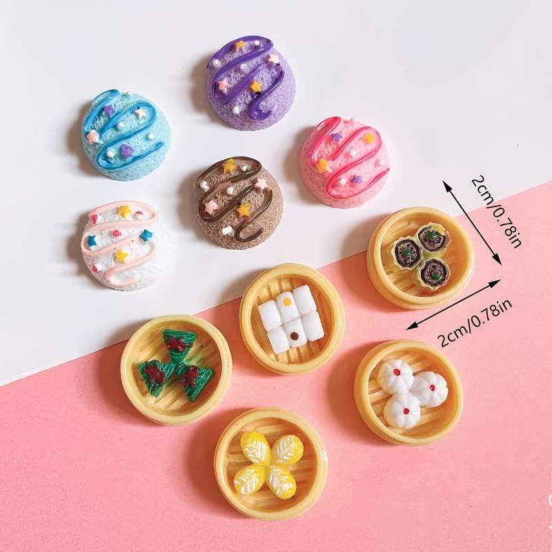 Resin Candy Cakes Dessert Fruit Ornament DIY Craft Supplies