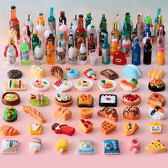 Resin Candy Cakes Dessert Fruit Ornament DIY Craft Supplies