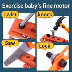 Kids Tool Set with Electronic Toy Drill Pretend Play Kids Toys