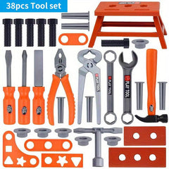 Kids Tool Set with Electronic Toy Drill Pretend Play Kids Toys