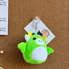 Cute 3.93in Animal Plush Pendants Frog Unicorn & Lion - Perfect Gift