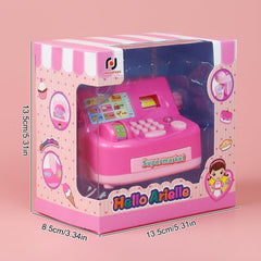 Educational Play House Toys for Kids Light Music Telephone Radio Cash Register