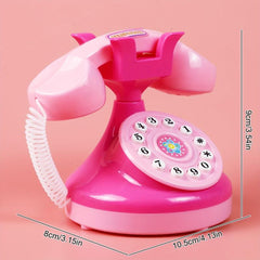 Educational Play House Toys for Kids Light Music Telephone Radio Cash Register