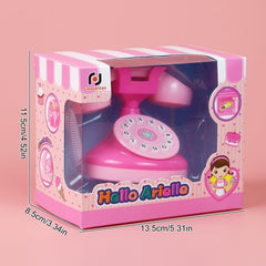 Educational Play House Toys for Kids Light Music Telephone Radio Cash Register