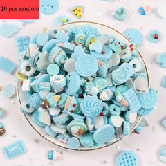 30Pcs Mini Food Dollhouse Accessories with Storage Box for Pretend Play Kitchen