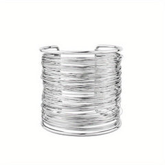 Punk Wide Metal Bangle Bracelet - Make a Statement