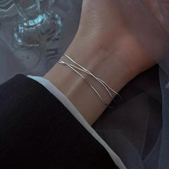 925 Silver Layer Bracelets Women Christmas Halloween