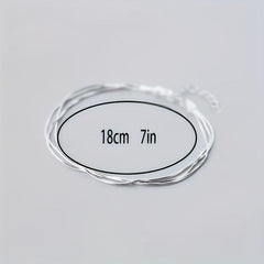 925 Silver Layer Bracelets Women Christmas Halloween