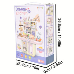 Kids Toy Kitchen Set Pretend Cooking Food Game Fruit Vegetable Toy Set