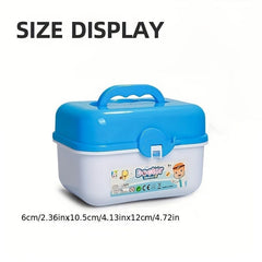 Kids Doctor Pretend Play Medical Kit Toy - Gift Case for Boys Girls