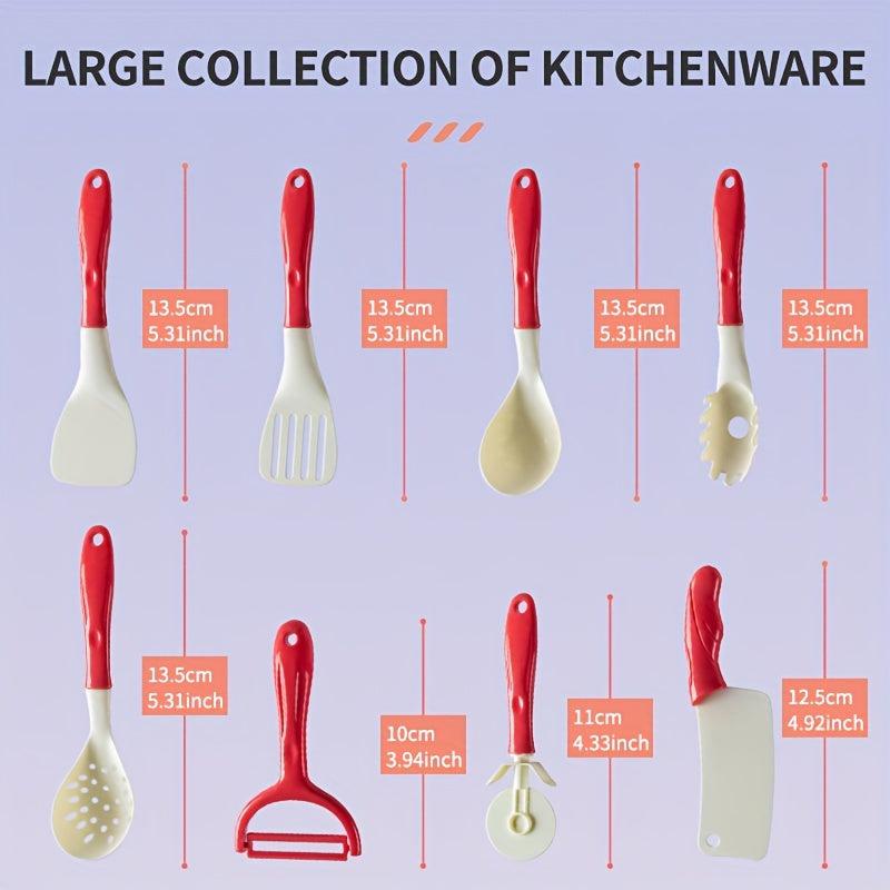 Kids Play Kitchen Toys Cooking Pots Boys Girls Simulation Kitchenware