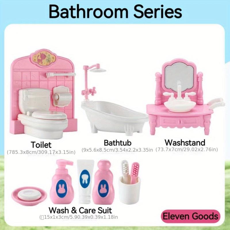 Mini Play House Toys Set - Educational Birthday Gift for Boys & Girls