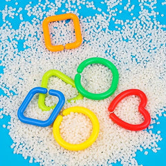 35pcs Geometric Chain Interlocking Cognitive Educational Toy