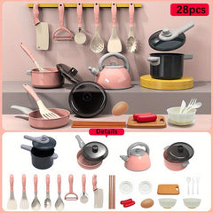 Kids Kitchenware Set - Pot, Furnace, Utensils