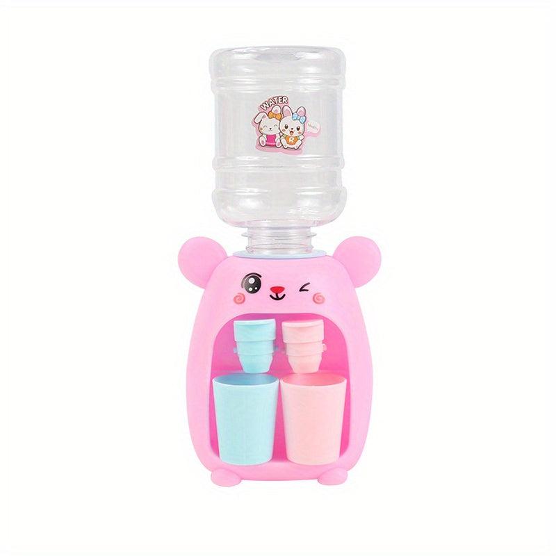 Cute Pig Mini Water Dispenser for Kids - Cold Warm Water Juice Milk Drinki