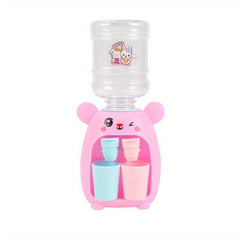 Cute Pig Mini Water Dispenser for Kids - Cold Warm Water Juice Milk Drinki