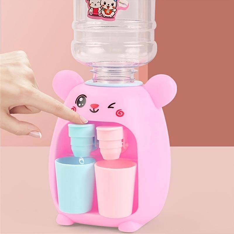 Cute Pig Mini Water Dispenser for Kids - Cold Warm Water Juice Milk Drinki
