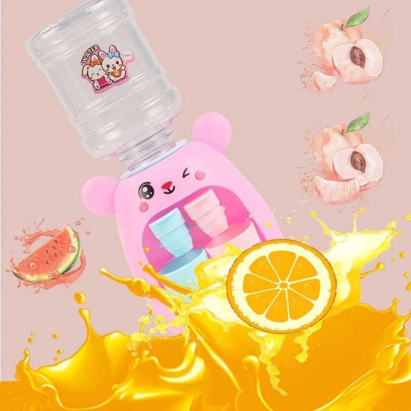 Cute Pig Mini Water Dispenser for Kids - Cold Warm Water Juice Milk Drinki