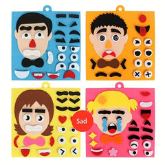 8in Change Face Puzzle Educational Toys For Kids