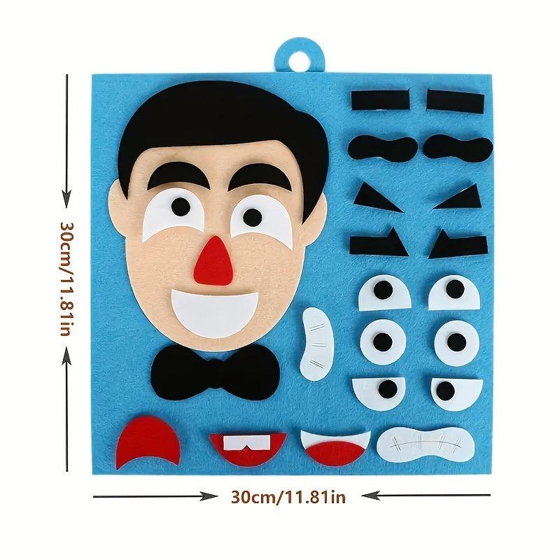 8in Change Face Puzzle Educational Toys For Kids