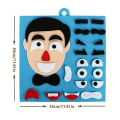 8in Change Face Puzzle Educational Toys For Kids