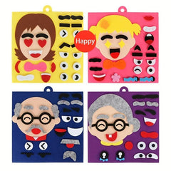 8in Change Face Puzzle Educational Toys For Kids