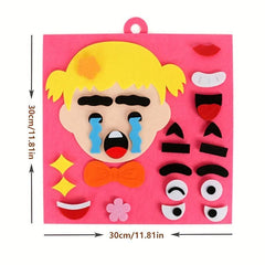 8in Change Face Puzzle Educational Toys For Kids