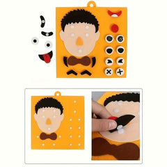 8in Change Face Puzzle Educational Toys For Kids