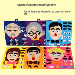 8in Change Face Puzzle Educational Toys For Kids