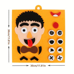 8in Change Face Puzzle Educational Toys For Kids