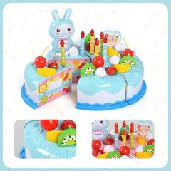 Kitchen Cut Veggies & Fruits Toy Set for Boys & Girls