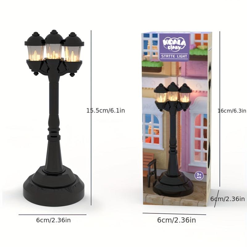 12 Dollhouse Koala Model Lighting Park Street Light Ceiling Lamp Mini Ornament