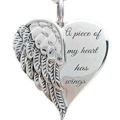 925 Silver Plated Heart Shaped Letter Necklace - Perfect Birthday Gift