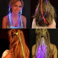 LED Light Up Hair Clips - Perfect for Parties & Christmas