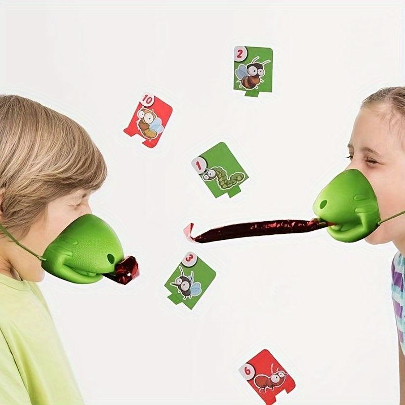 Interactive Lizard Mask Game for Kids - Fun Family Desktop Toy