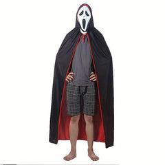 Halloween Cloak Costume Props Red Death Cloak