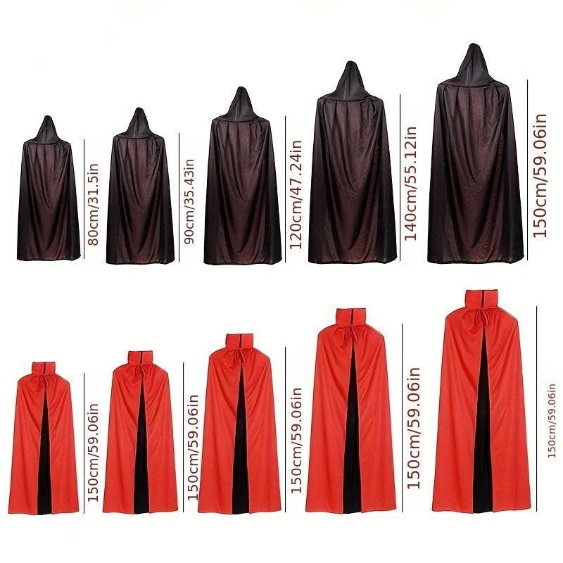 Halloween Cloak Costume Props Red Death Cloak