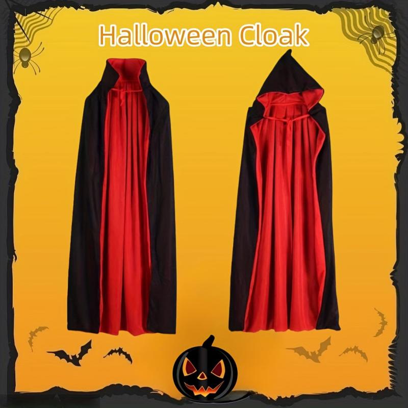 Halloween Cloak Costume Props Red Death Cloak